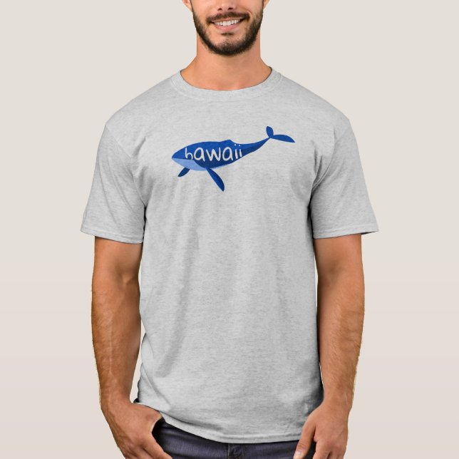 Hawaii Whale T Shirt (Framsida)