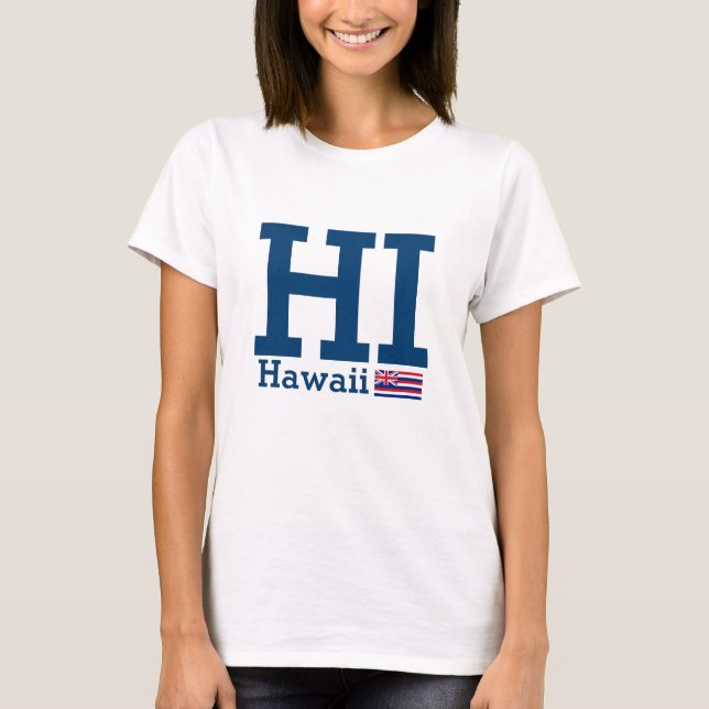 Hawaii Women's Basic T-Shirt (Framsida)