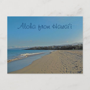 Hawaiia Beach View Vykort