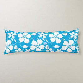 Hawaiiain hula (Hibiskus) blå Kroppskudde