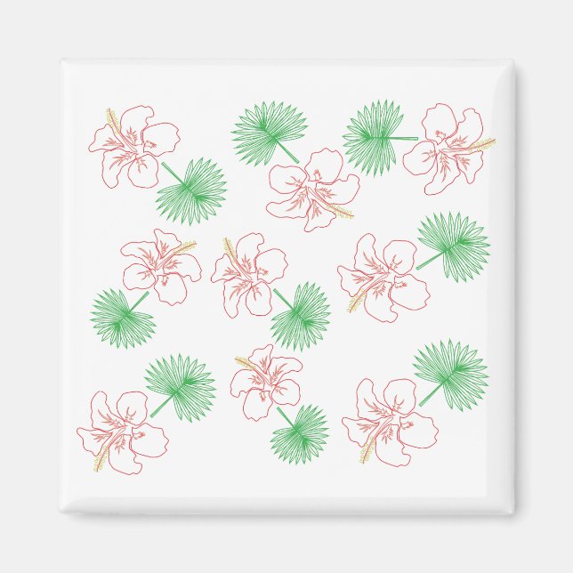 Hawaiian 02 magnet (Framsidan)