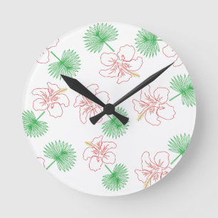 Hawaiian 02 rund klocka