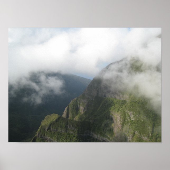 Hawaiian Aerial View Poster (Framsidan)