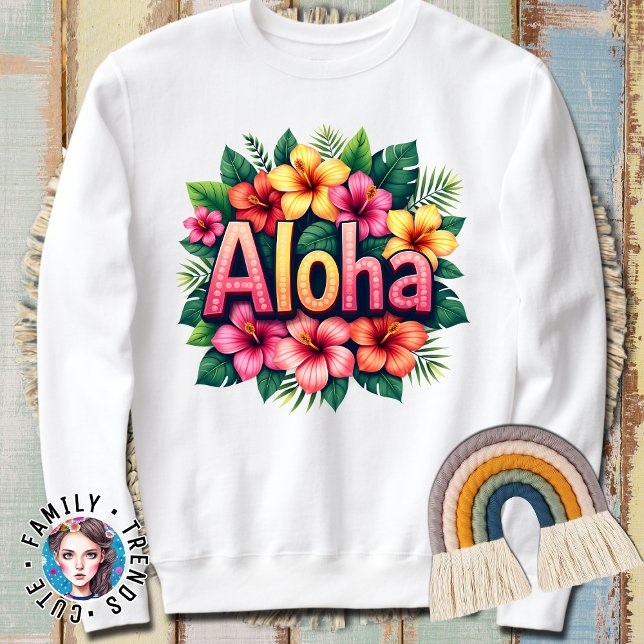Hawaiian Aloha Flower T Shirt (Skapare uppladdad)