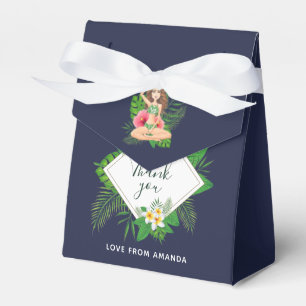 Hawaiian Aloha Luau Party Guest Favor Presentaskar