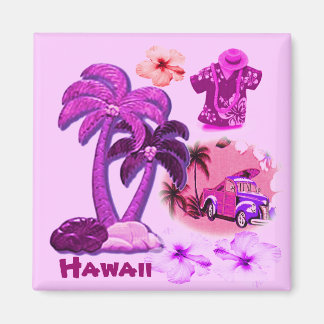 Hawaiian Aloha Stil Magnet