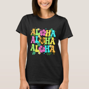 Hawaiian Aloha Tropical Luau Costume Party Hawaii T Shirt