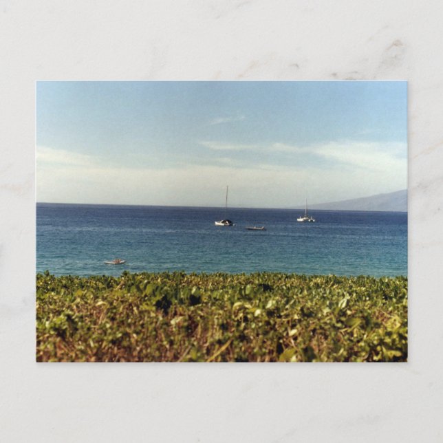 Hawaiian Beach II Vykort (Framsida)