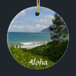 Hawaiian Beach-julprydnad Julgransprydnad Keramik<br><div class="desc">Kärlek Hawaii eller till och med bilder på Hawaii? Hur kan du kombinera din kärlek för Hawaii med julens magi? Här är en vacker hawaiisk strandornament för Julgran. Här på JBCreations (även känt som IshoppeJBC) kan du från vår presentbutik säga att vi är stora beundrare av vackra landskap. Från resa...</div>