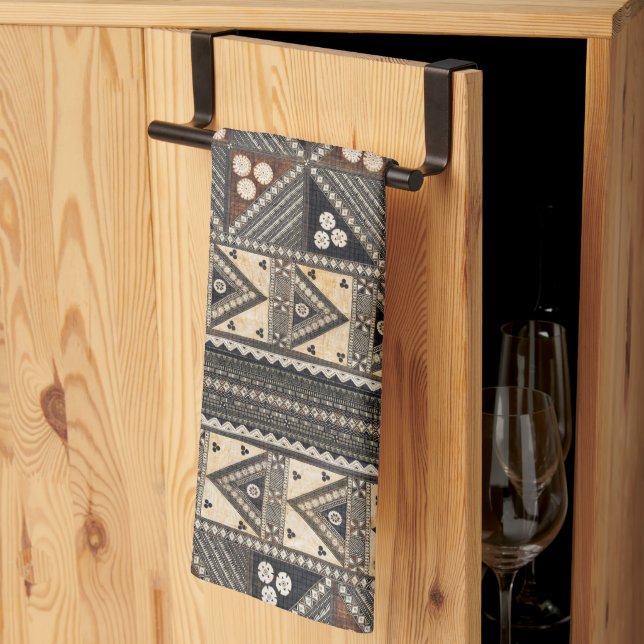 Hawaiian Bröllop Tapa Trasa KitchenTowel Kökshandduk (Thirds Fold)