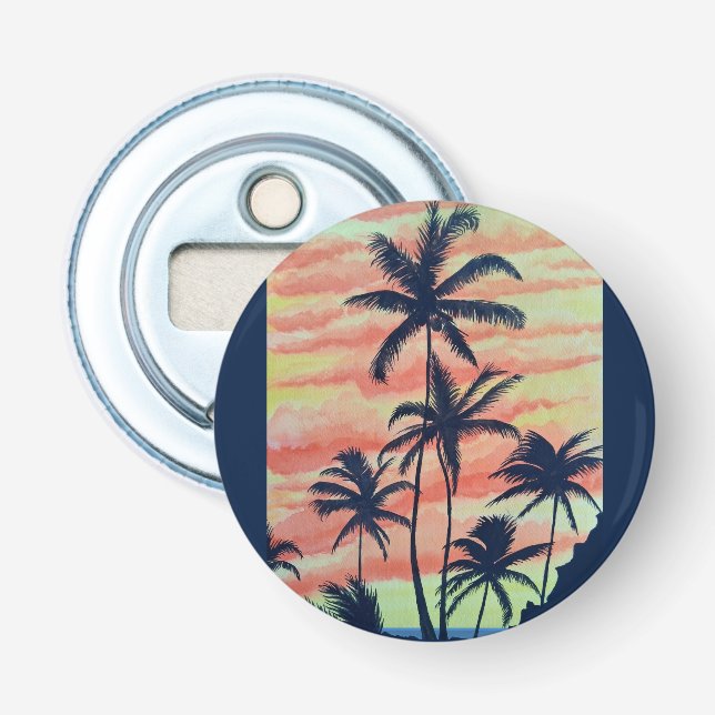 Hawaiian Coconut Handflatan Flasköppnare (Framsidan)