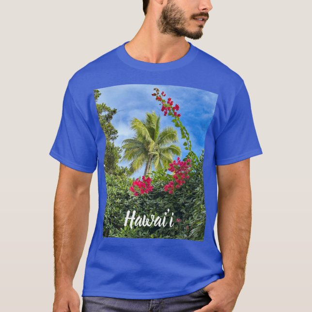 Hawaiian Coconut Handflatan T Shirt (Framsida)