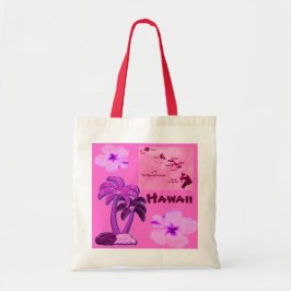 Hawaiian Coconut träd tote bag Tygkasse