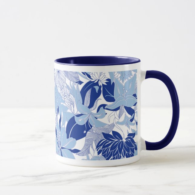 Hawaiian ’Contour Hawaii’ Blue Mugg (Höger)
