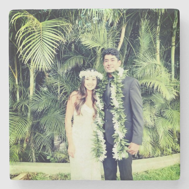 Hawaiian Couple Costume  Stenunderlägg (Framsidan)