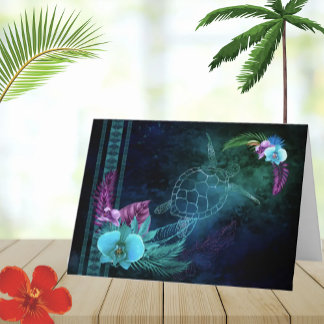 Hawaiian Dreams Note Card Anteckningskort