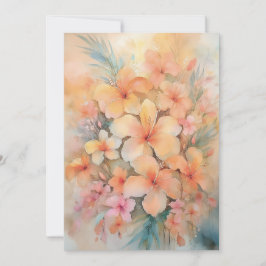 Hawaiian Dreamy Hibiscus Julkort