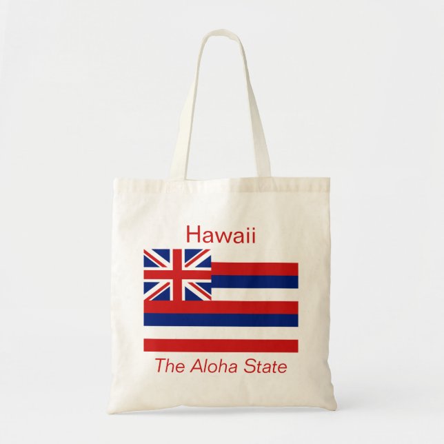 Hawaiian Flagga Bag Tygkasse (Framsidan)