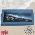 Hawaiian Flip Flop Beach Party Wallet<br><div class="desc">De hawaiiska öarnas skönhet och belägenhet känner inga gränser. Det är ett ställe och en kultur som omges av miljoner människor i hela världen. Fyll ditt hem med Aloha! Min butik har flera hawaiiska mönster, bland annat contemporary Hawaiian quilt, traditionell tapa, Aloha-skjorta, temed-avtryck och vackra hawaiiska blommigtar. Leta efter hemmabruk...</div>