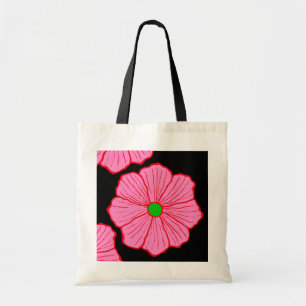 Hawaiian Flower Bag Tygkasse