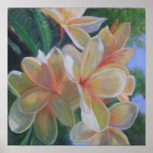 HAWAIIAN FLOWERS Poster