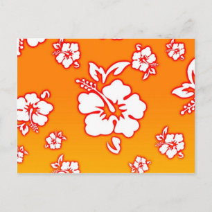 Hawaiian Flowers Vykort