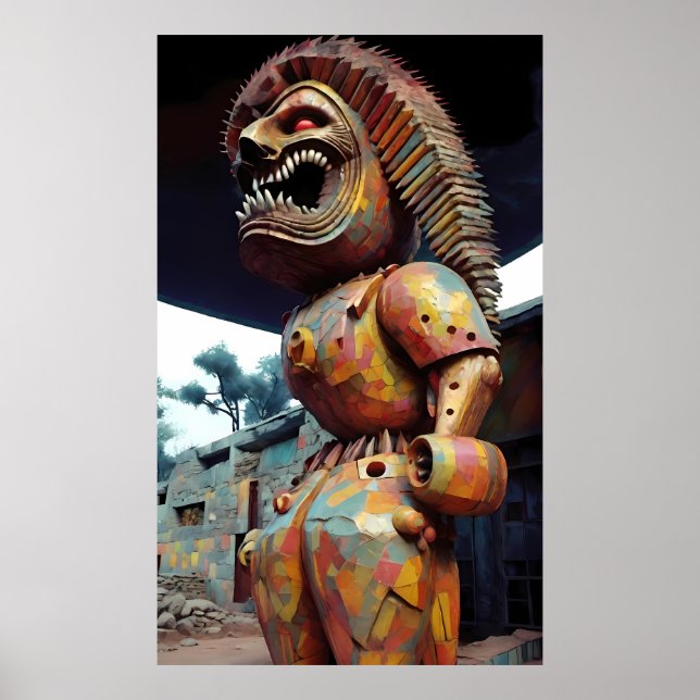 Hawaiian Fury Poster (Framsidan)