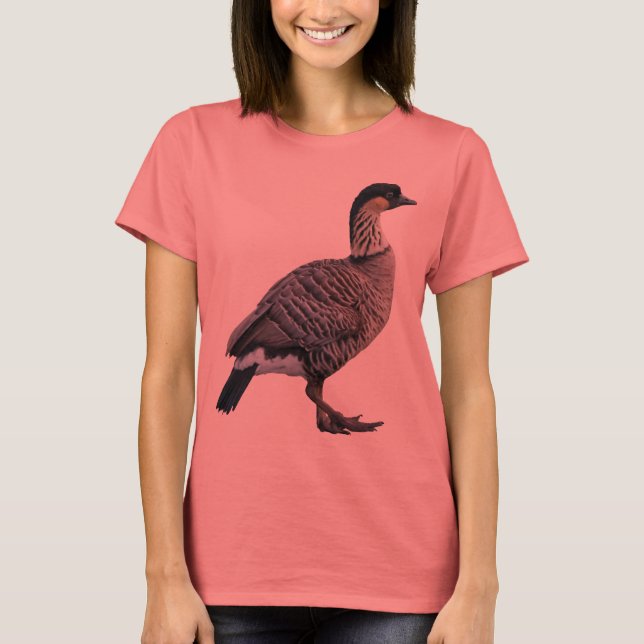 Hawaiian Goose (Nene) Women's Shirt Tröja (Framsida)