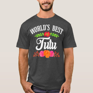Hawaiian    GrandmaWorlds Best Tutu T Shirt