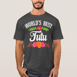 Hawaiian GrandmaWorlds Best Tutu T Shirt