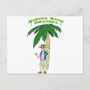 Hawaiian Grandpa Vykort