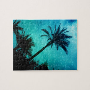 Hawaiian Handflatan Träd Pussel