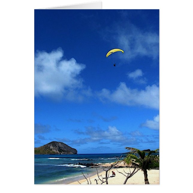 Hawaiian hang glider OBS kort (Framsidan)