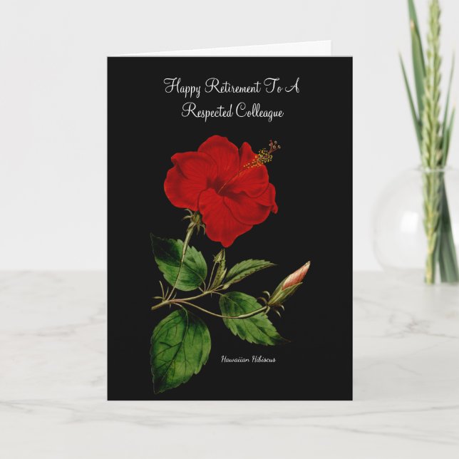 Hawaiian Hibiscus av Pierre Joseph Redoute Kort (Framsida)