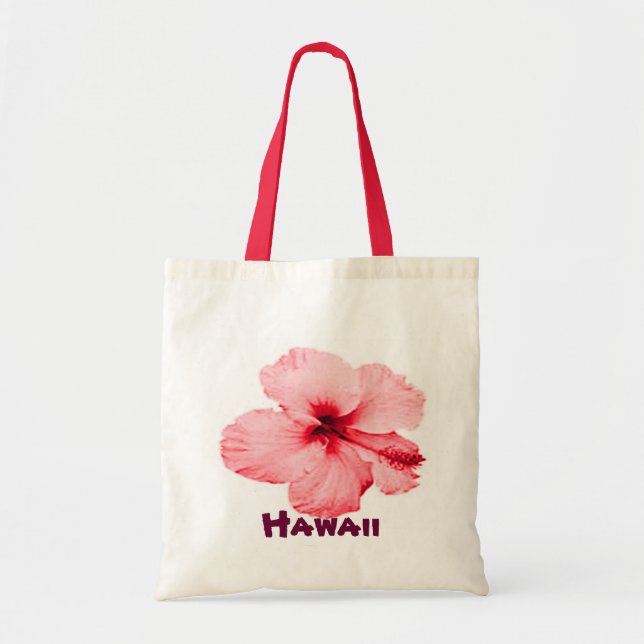 Hawaiian Hibiscus-blomma, tockväska Tygkasse (Framsidan)