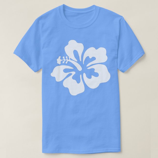 Hawaiian Hibiscus blommaii T Shirt (Design framsida)