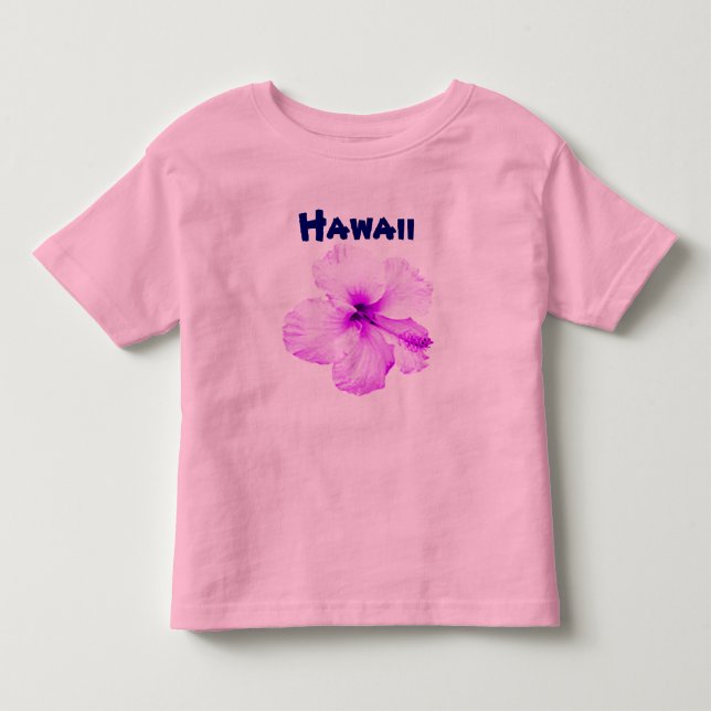 Hawaiian Hibiscus blomskjorta Tee Shirt (Framsida)