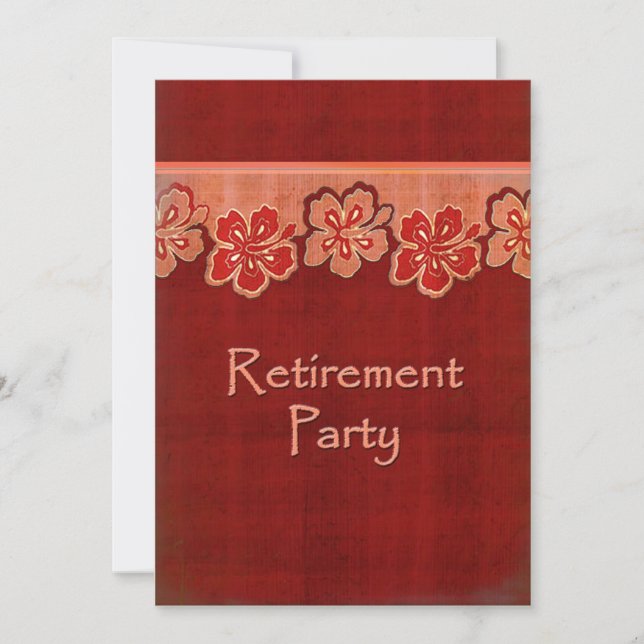 Hawaiian Hibiscus Pension Inbjudningar (Framsida)