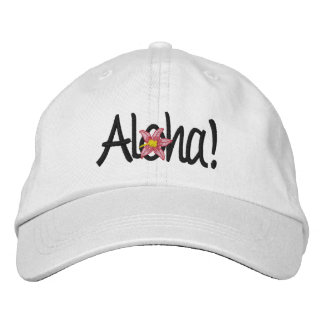 Hawaiian Honeymoon Embroized Cap Broderad Keps