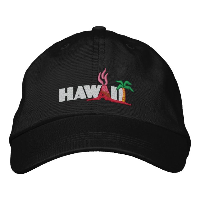 Hawaiian Honeymoon Embroized Cap Broderad Keps (Framsida)