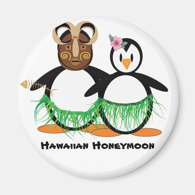 Hawaiian Honeymoon Magnet (Framsidan)