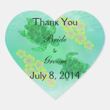 Hawaiian Honu Bröllop Tack