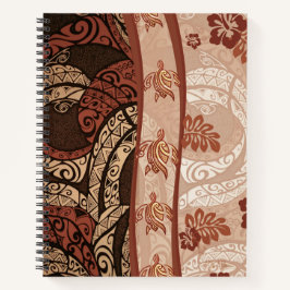 Hawaiian Honu Tapa Trasa Notebook