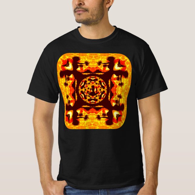 Hawaiian Hula Dancers T Shirt (Framsida)