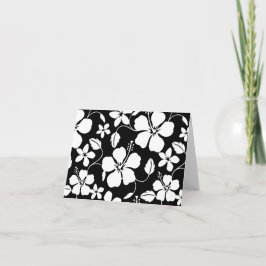 HAWAIIAN HULA (HIBISCUS) BLACK TACK KORT