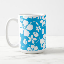 HAWAIIAN HULA (HIBISCUS) BLUE KAFFEMUGG