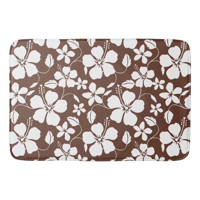 HAWAIIAN HULA (HIBISCUS) BROWN BADRUMSMATTA (Framsidan)