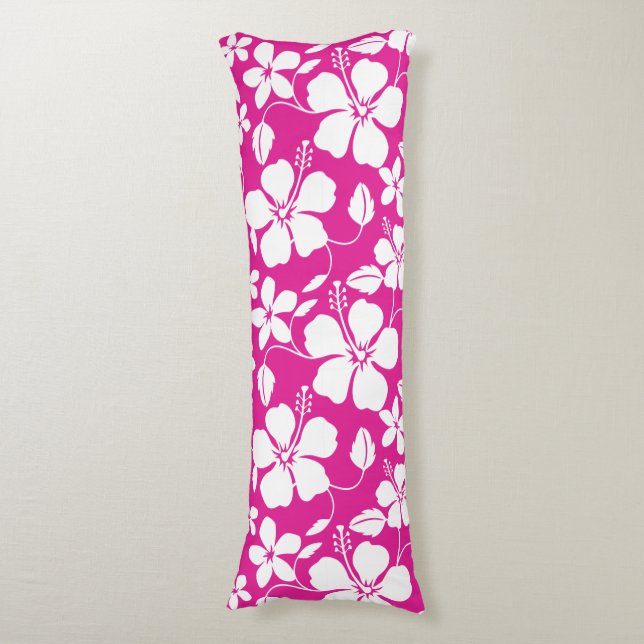 HAWAIIAN HULA (HIBISCUS) HOT PINK KROPPSKUDDE (Framsidan Vertikal)