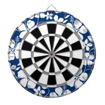 HAWAIIAN HULA (HIBISCUS) NAVY