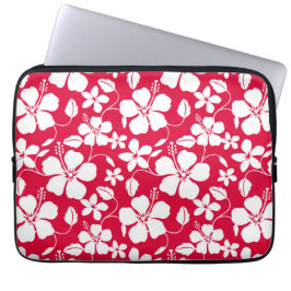 HAWAIIAN HULA (HIBISCUS) RED LAPTOP FODRAL